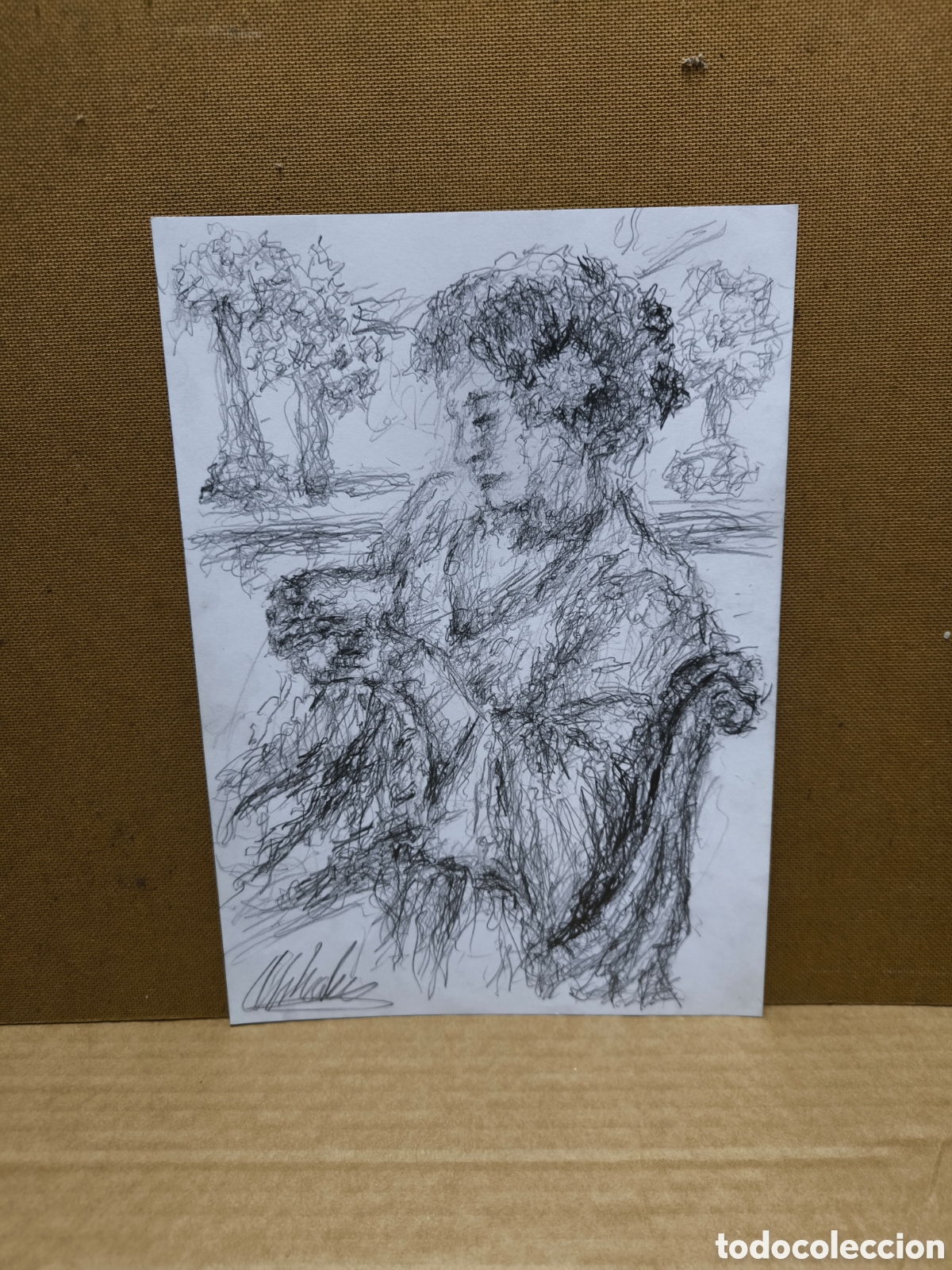 Arte: Dibujo Te de la tarde original - Foto 5