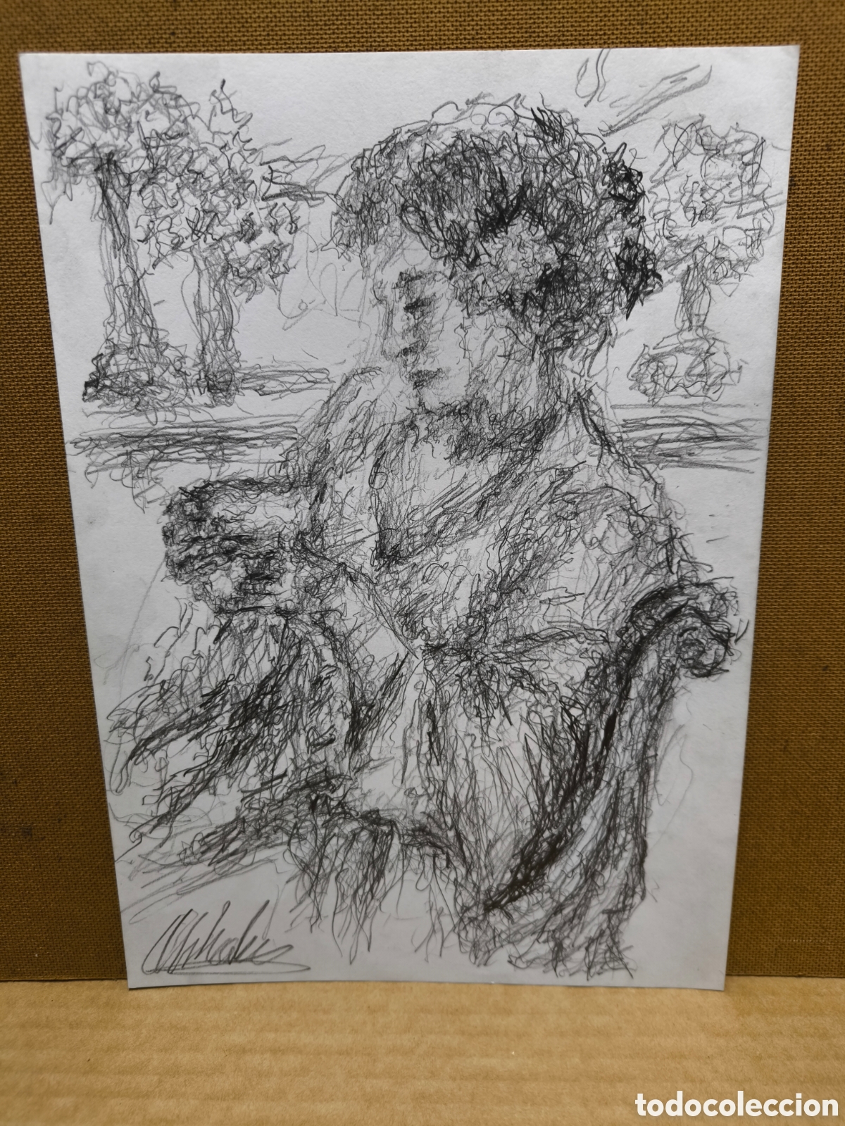 Arte: Dibujo Te de la tarde original - Foto 7