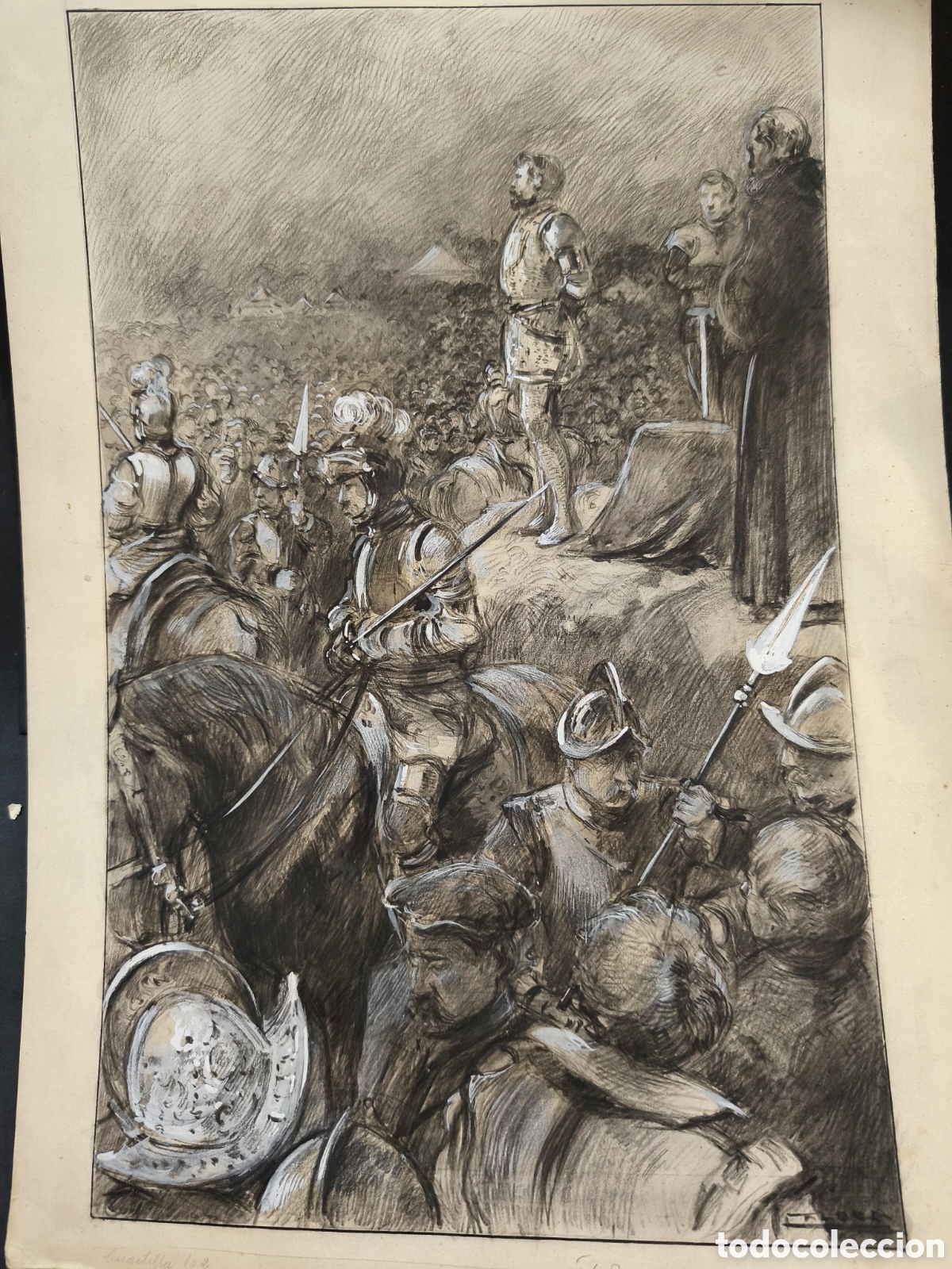 Arte: Dibujo original Calderer 45cm x 32cm - Foto 1