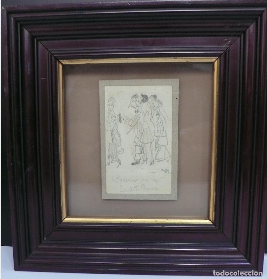 Arte: DIBUJO ORIGINAL A LAPICERO - Foto 1