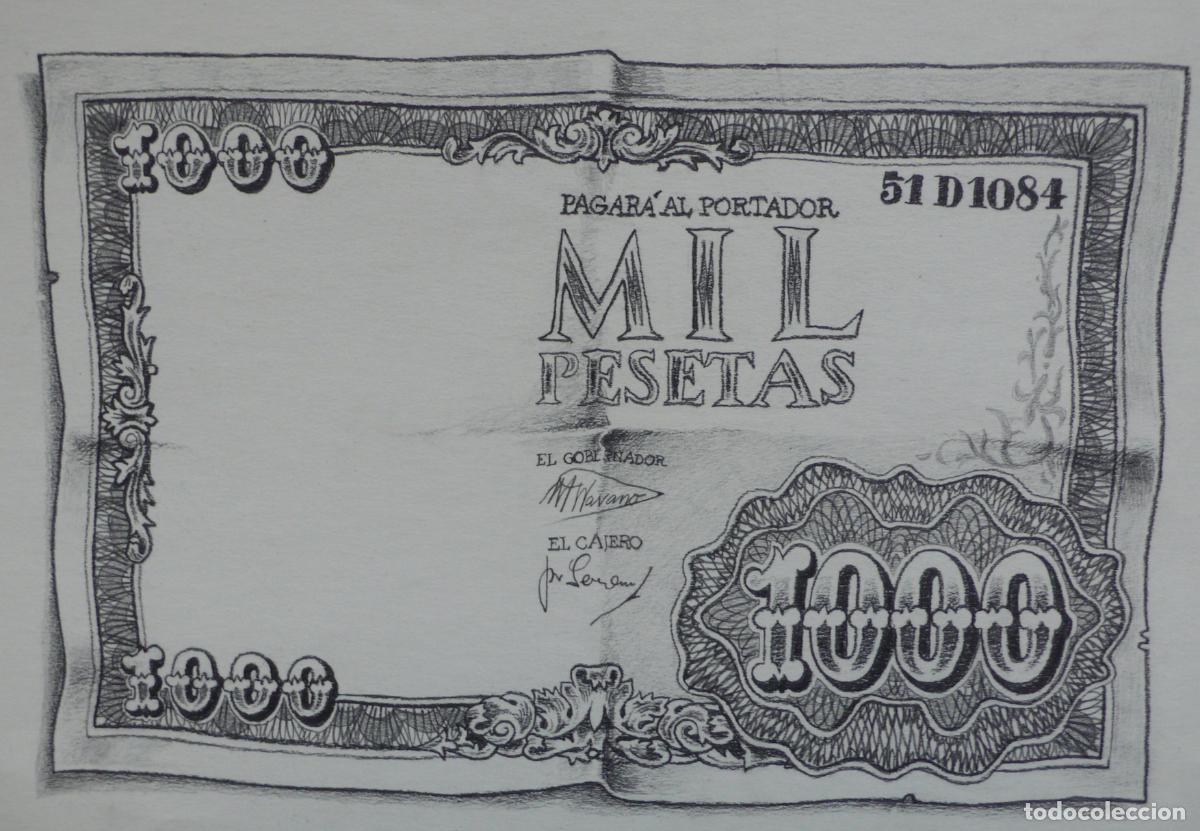 Arte: DIBUJO ORIGINAL A LAPICERO - Foto 2