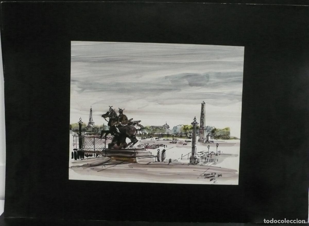 Arte: DIBUJO ORIGINAL A TINTA - Foto 1
