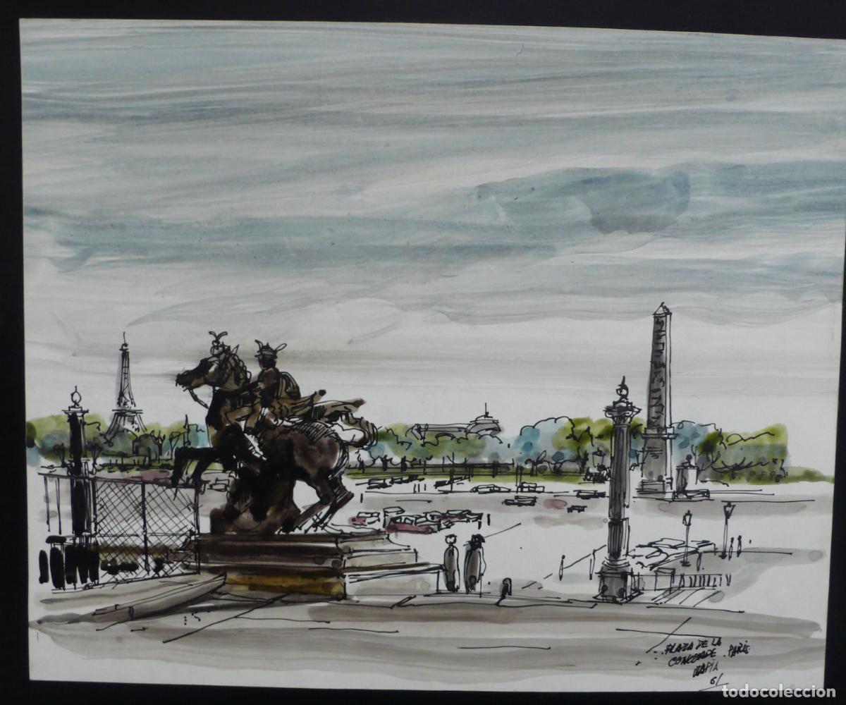 Arte: DIBUJO ORIGINAL A TINTA - Foto 2