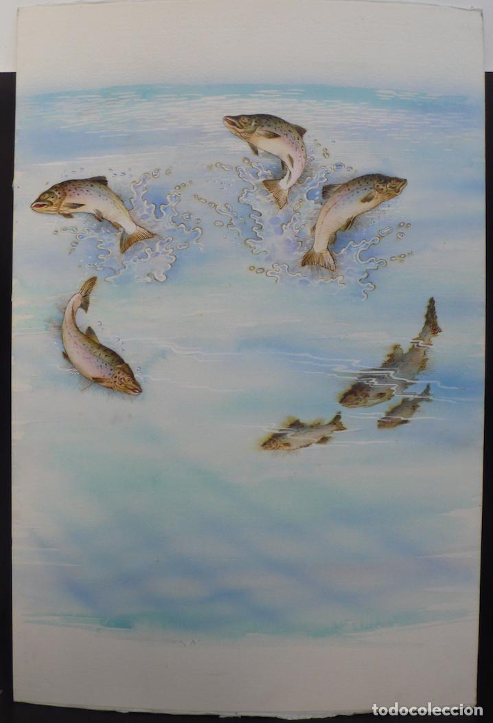 Arte: DIBUJO ORIGINAL ACUARELA - Foto 1