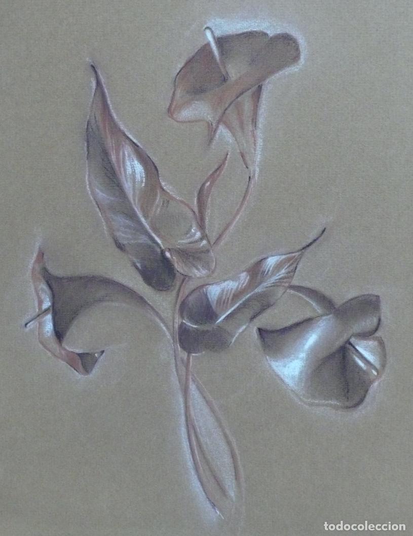 Arte: DIBUJO ORIGINAL A TIZAS - Foto 2