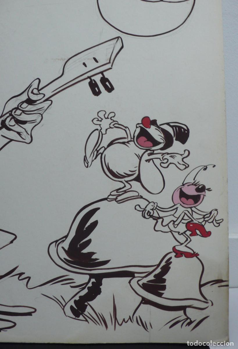 Arte: DIBUJO ORIGINAL A TINTA - Foto 3