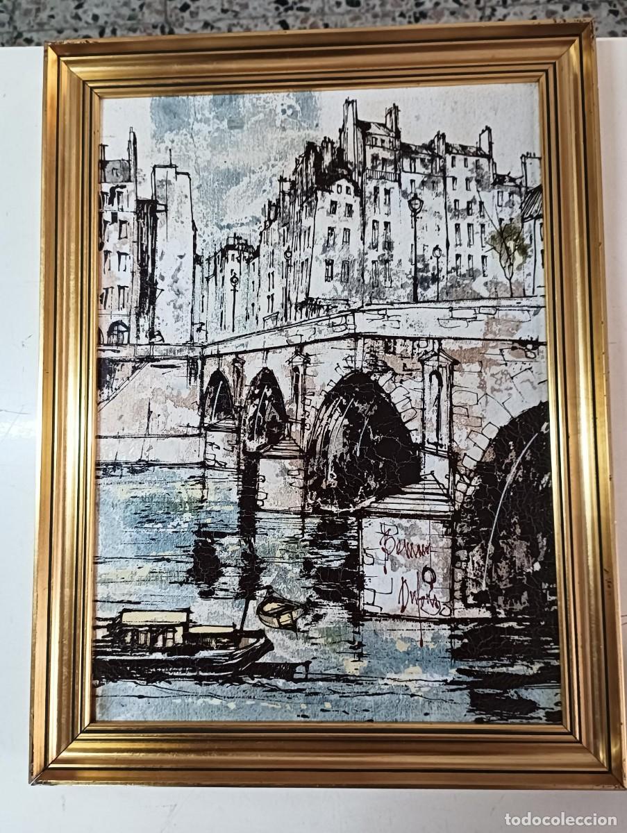 Arte: 2 cuadros del pintor Bernard Dufour - Foto 1