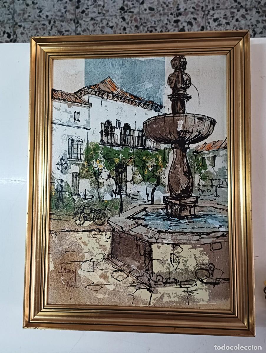 Arte: 2 cuadros del pintor Bernard Dufour - Foto 4