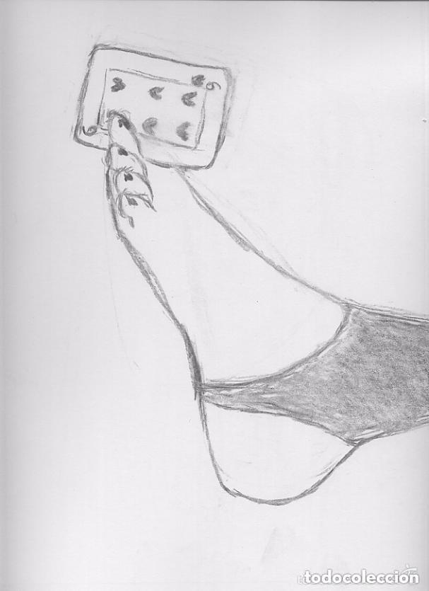 Arte: DIBUJO - 6 DE CORAZONES - Foto 1