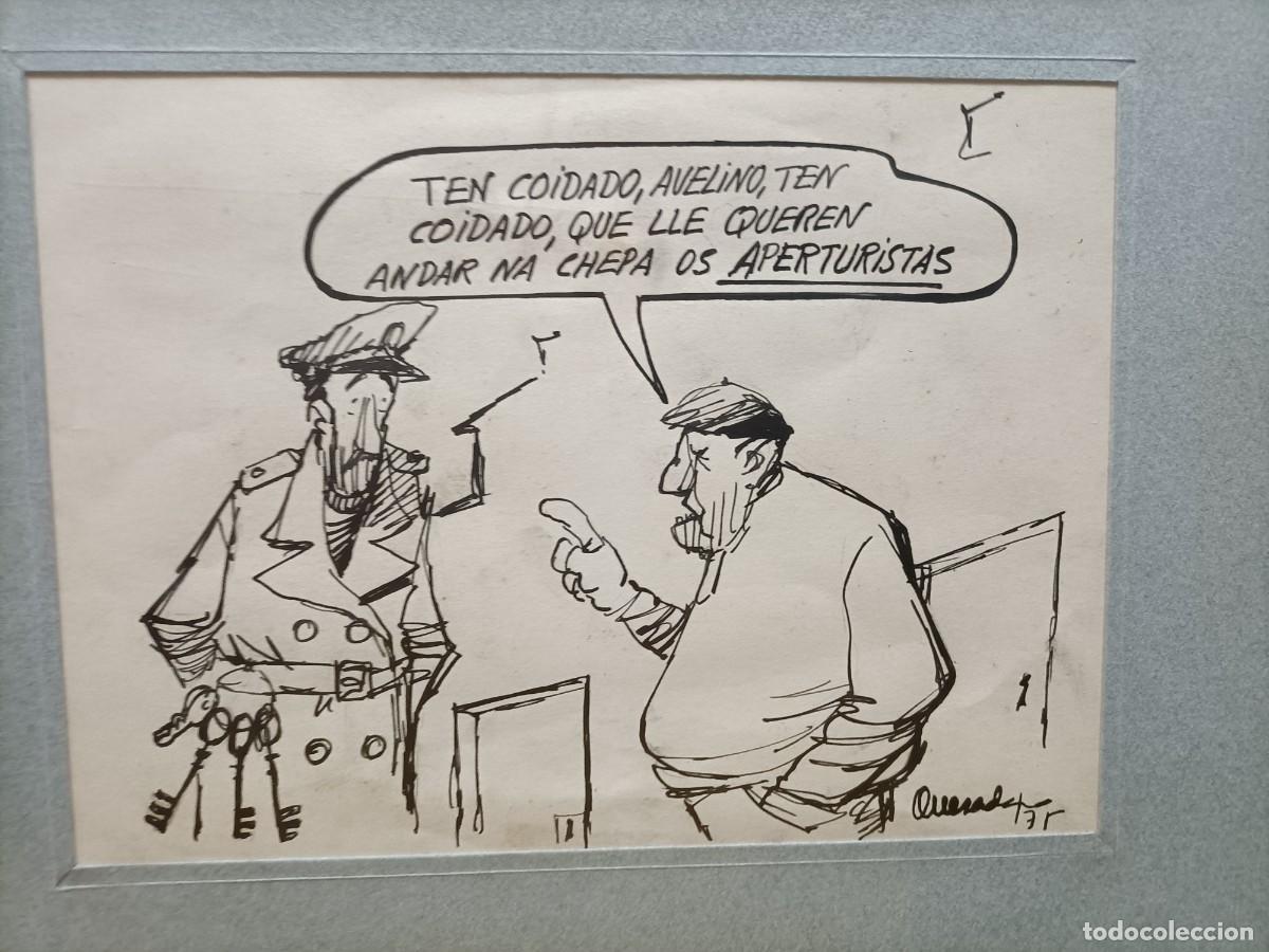Arte: FERNANDO QUESADA. TINTA SOBRE PAPEL. 1975 - Foto 2