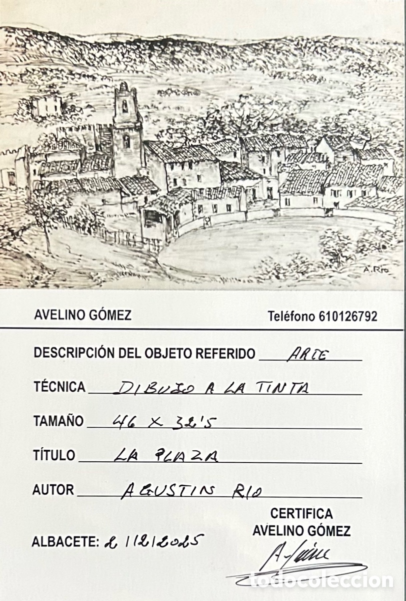 Arte: &ldquo; LA PLAZA &ldquo; DE AGUSTIN R&Iacute;O - Foto 2