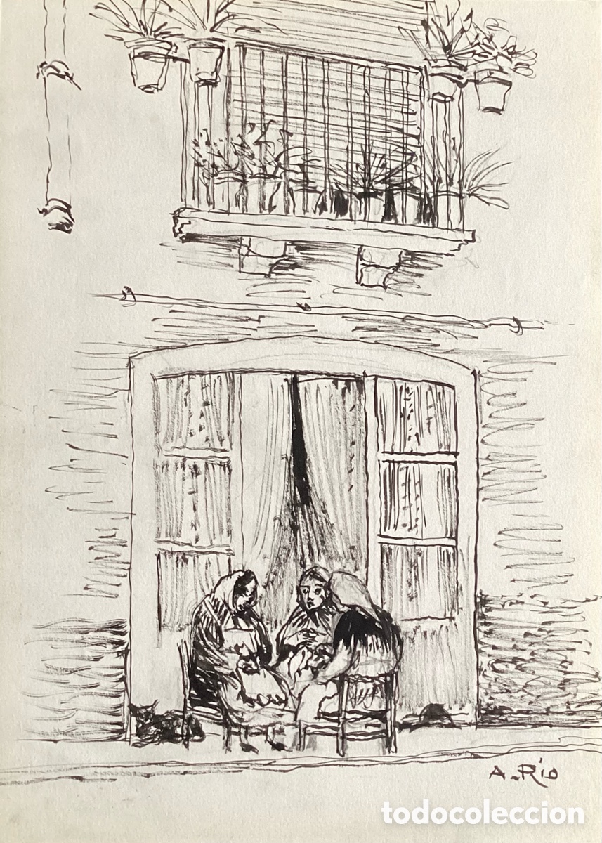 Art: &ldquo; VILA VELLA &ldquo; DE AGUSTIN R&Iacute;O