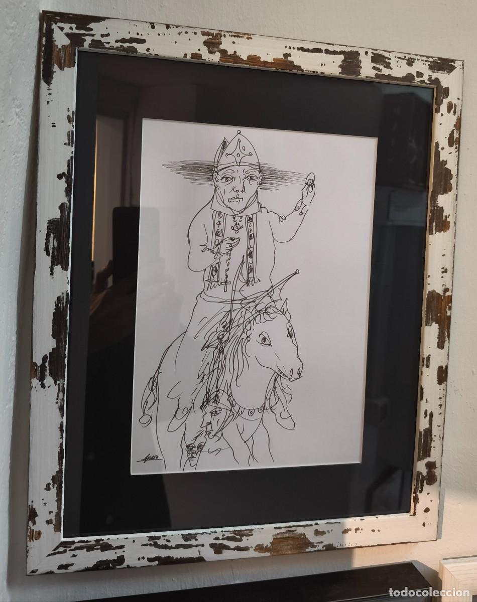 Arte: Tinta original de Manuel Ayaso - Foto 1