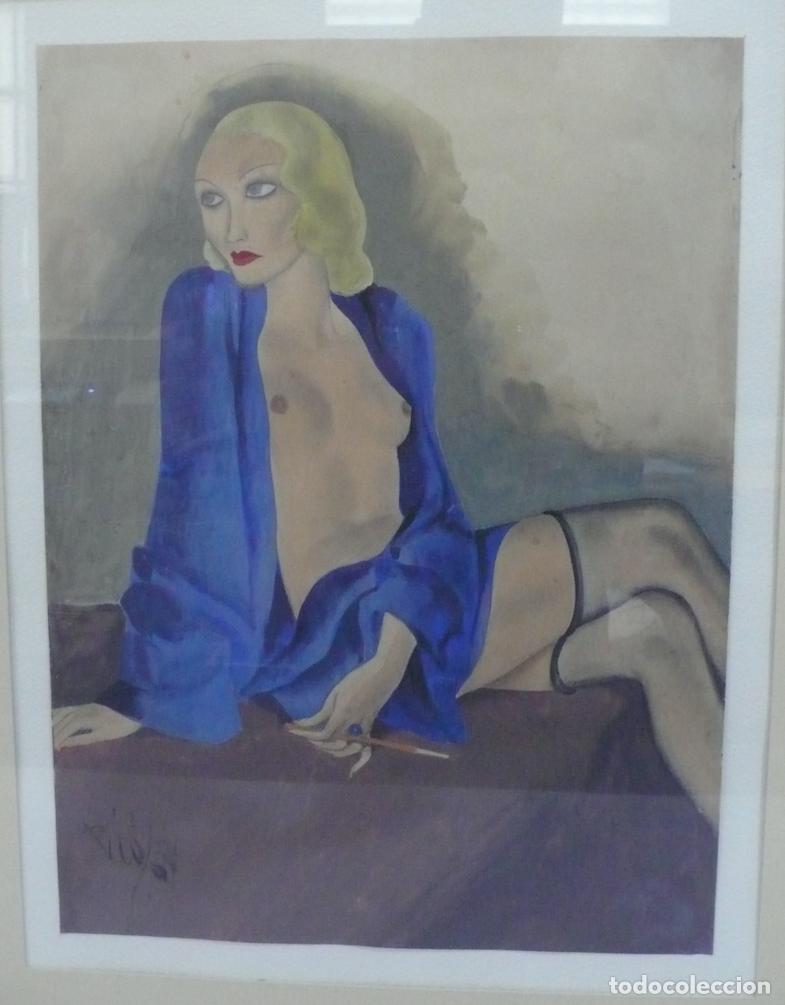 Arte: DIBUJO ORIGINAL ACUARELA - Foto 2