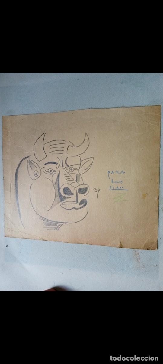 Arte: Dibujo Pablo Picasso - Foto 2