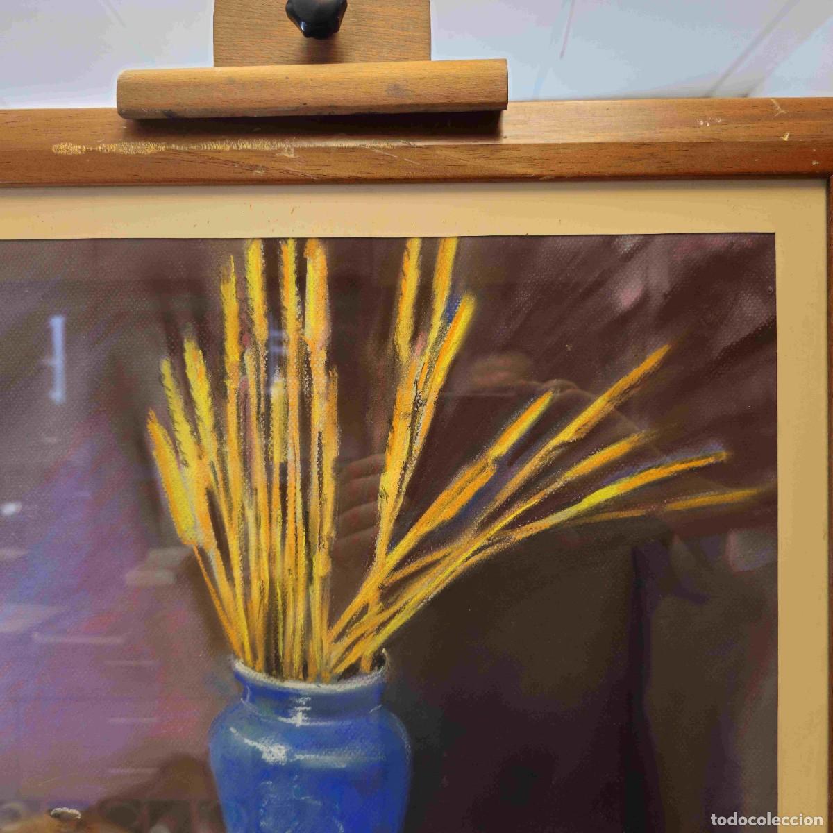 Arte: BODEGON CERAS SOBRE PAPEL H. GUTIERREZ - Foto 4