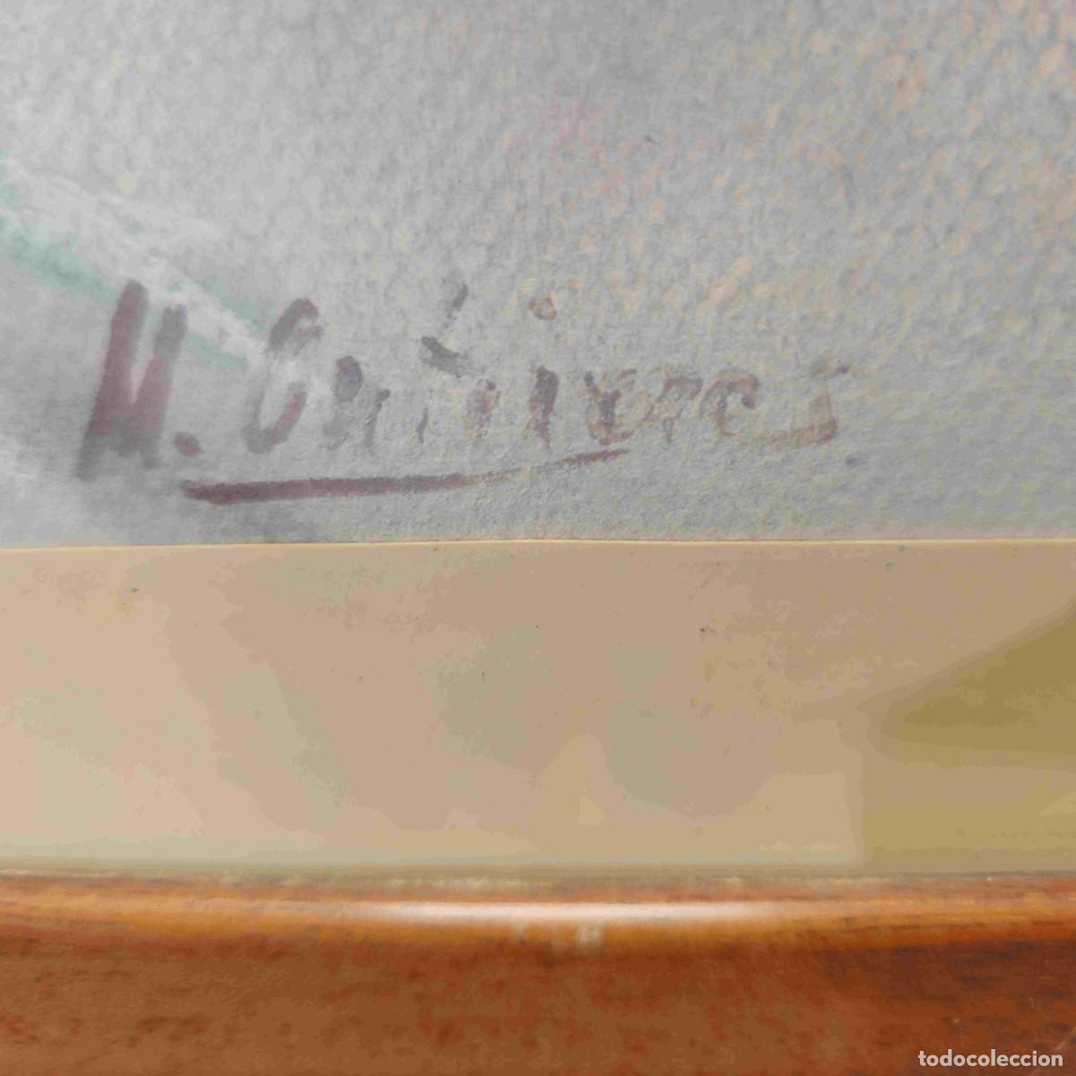 Arte: BODEGON CERAS SOBRE PAPEL H. GUTIERREZ - Foto 7