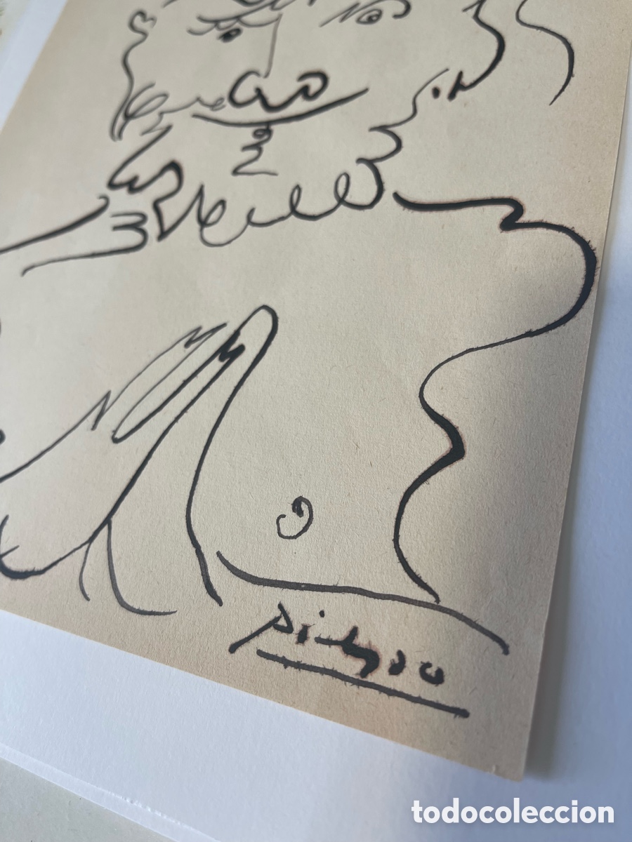 Arte: Picasso, firma certificada. - Foto 3