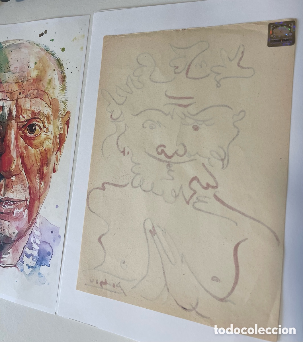 Arte: Picasso, firma certificada. - Foto 7