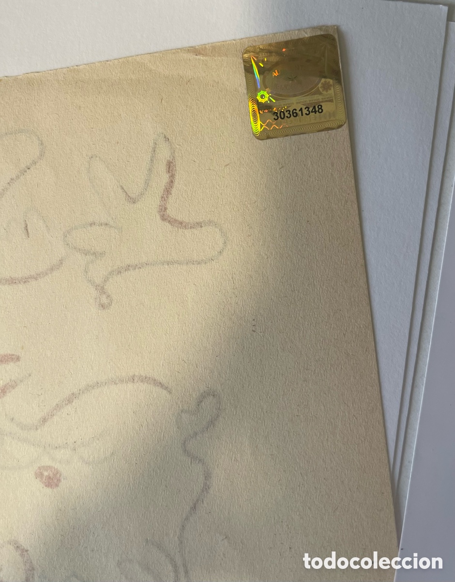 Arte: Picasso, firma certificada. - Foto 8