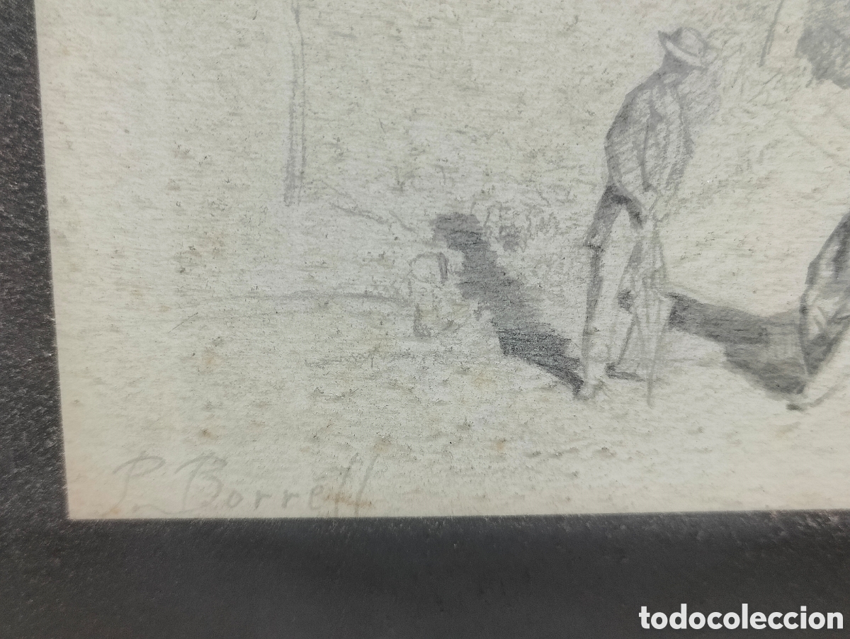 Arte: DIBUJOS SOBRE PAPEL - PERE BORRELL - Foto 13