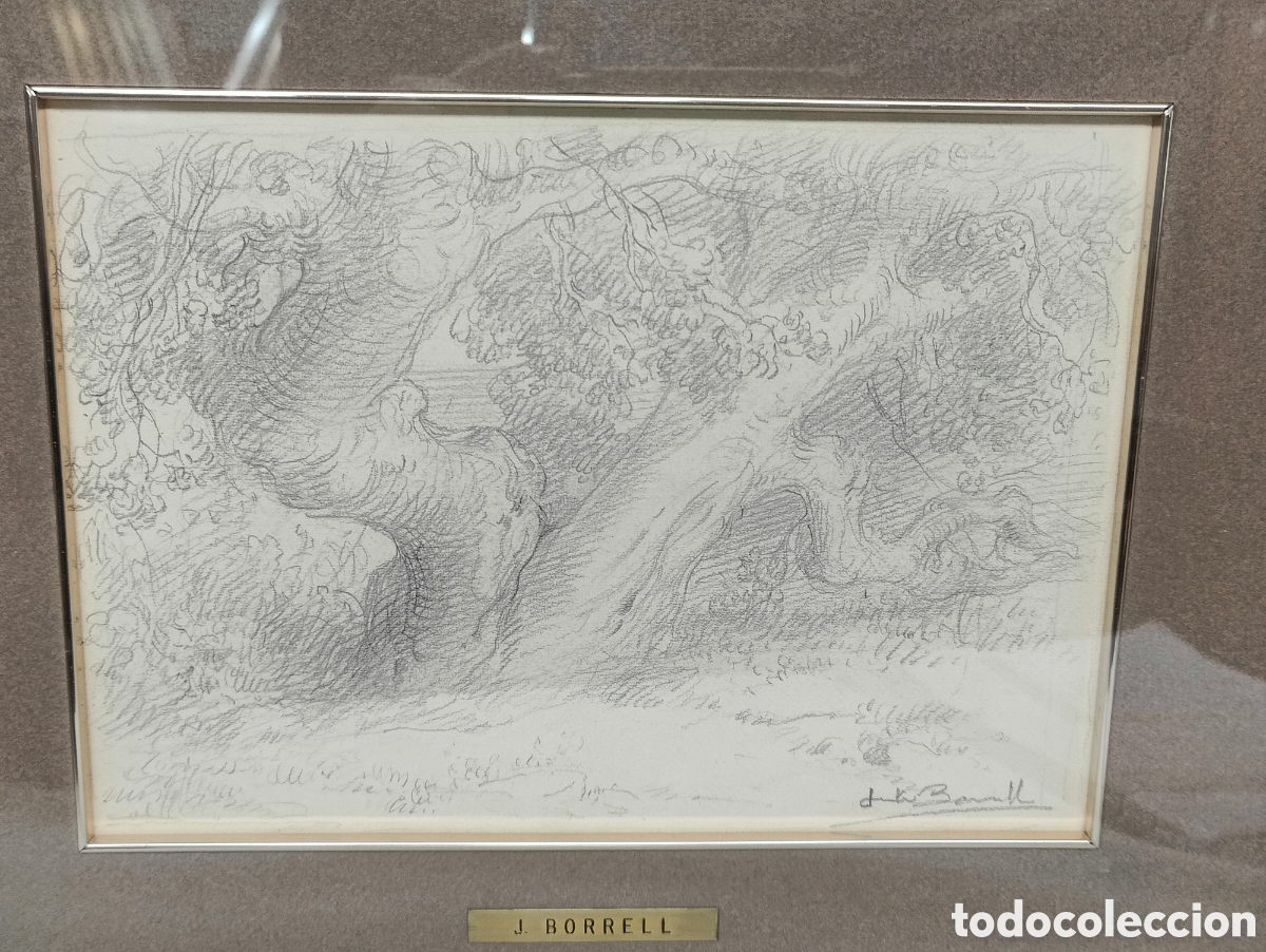 Arte: DIBUJOS SOBRE PAPEL - JULIO BORRELL PLA - Foto 2
