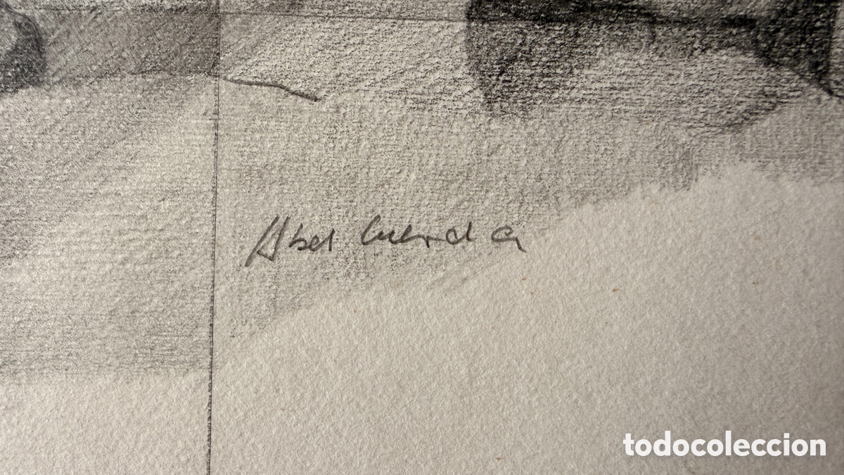 Arte: Abel Cuerda &ldquo;Sin titulo&rdquo;, sin fechar. - Foto 2