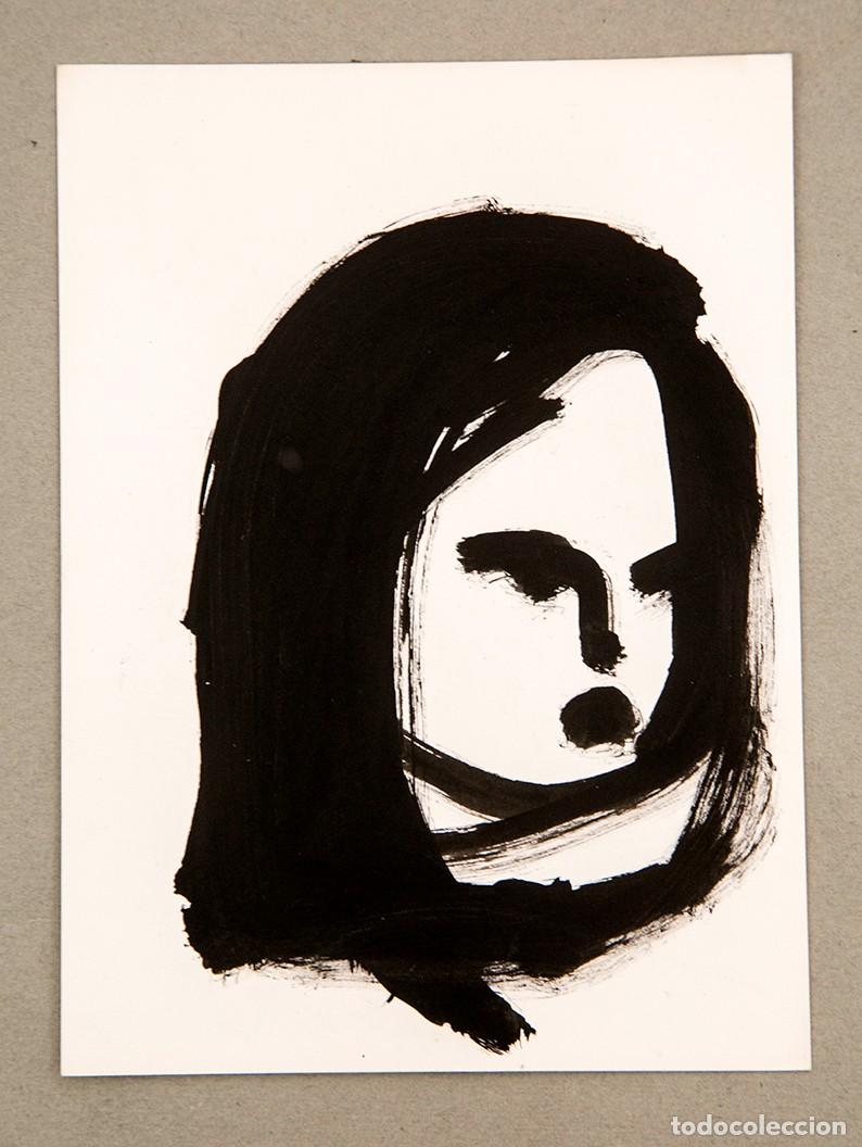 Arte: Mim Junc&agrave; - Tinta sobre papel - C. 1985 - Foto 1