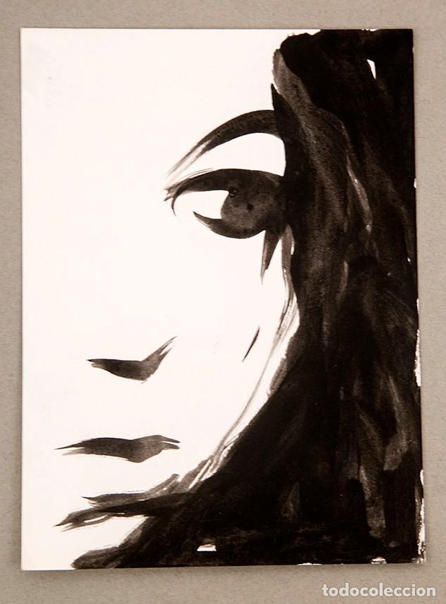 Arte: Mim Junc&agrave; - Tinta sobre papel - C. 1985 - Foto 1