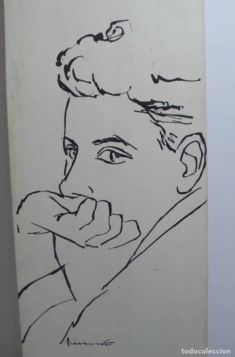 Arte: DIBUJO ORIGINAL A TINTA - Foto 2