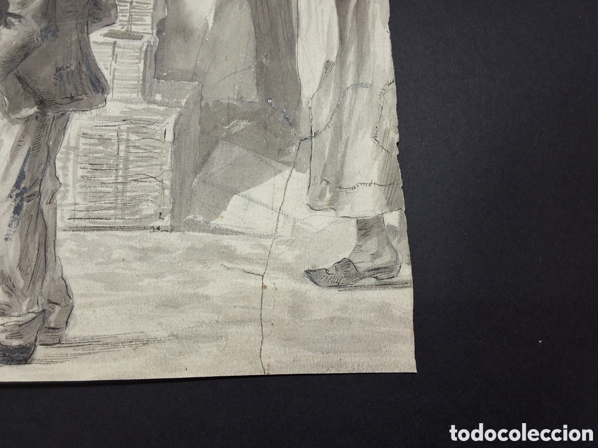 Arte: Manuel Picolo. En el mercado. - Foto 3