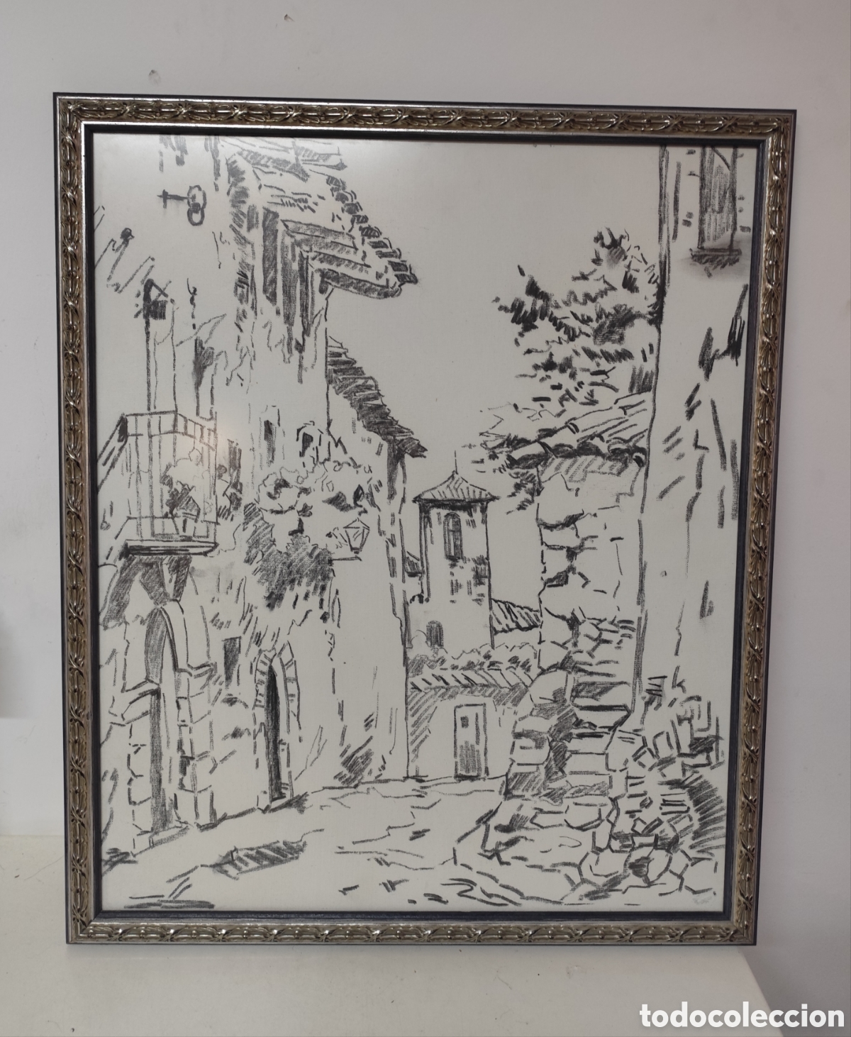 Arte: Original dibujo a carboncillo - Foto 1
