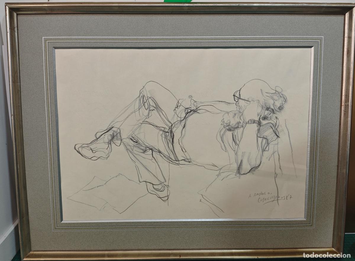 Arte: DIBUJO ORIGINAL A LAPICERO - Foto 1