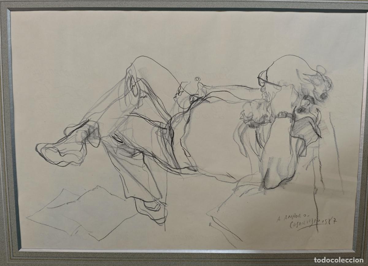 Arte: DIBUJO ORIGINAL A LAPICERO - Foto 2