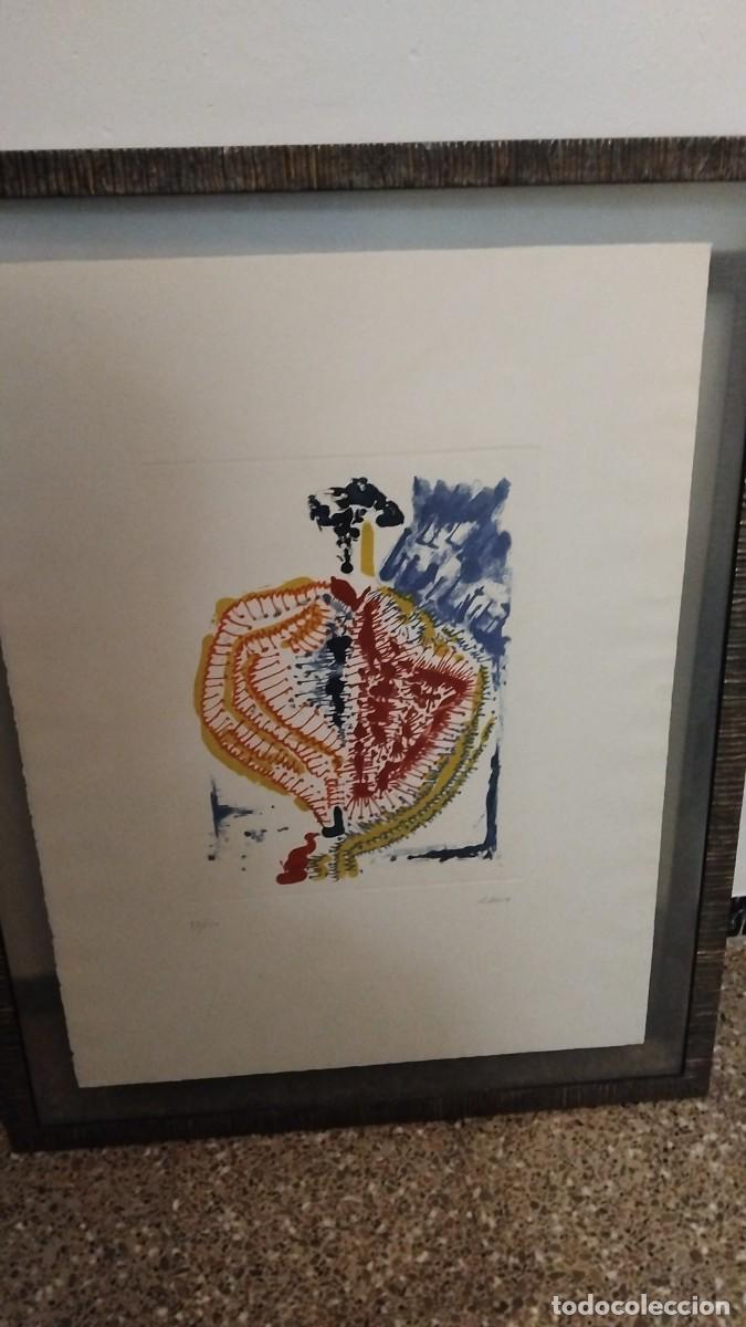 Arte: Cuadro litograf&iacute;a numerada de Rafael Alberti - Foto 1