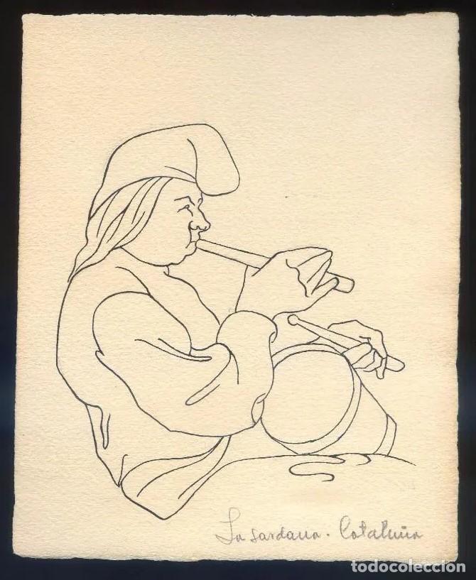 Arte: An&oacute;nimo *La Sardana. Catalu&ntilde;a* Meds: 132 x 163 mms.