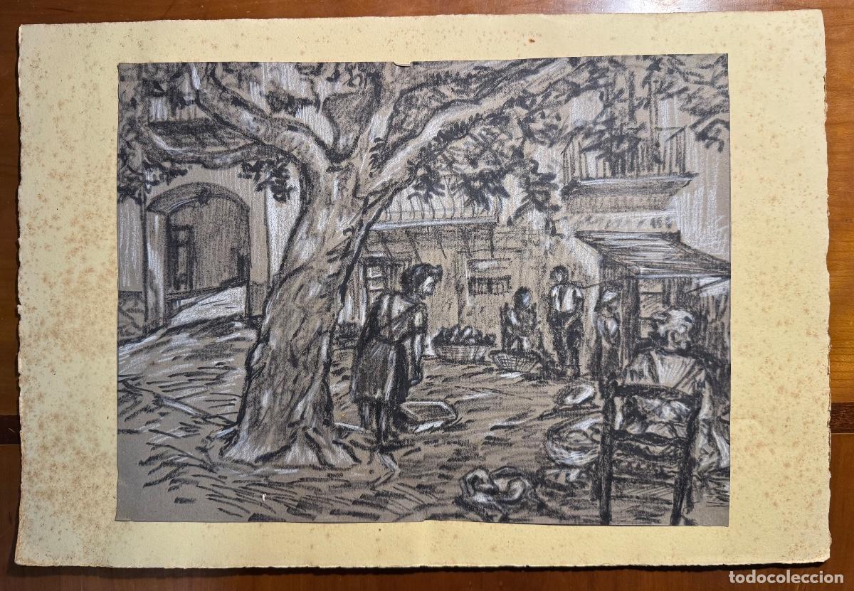 Arte: Dibujo en carboncillo - An&oacute;nimo - Foto 1