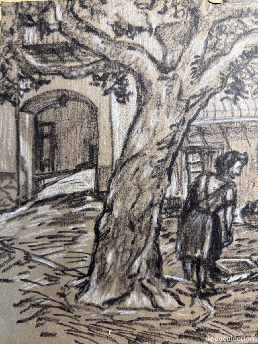 Arte: Dibujo en carboncillo - An&oacute;nimo - Foto 2