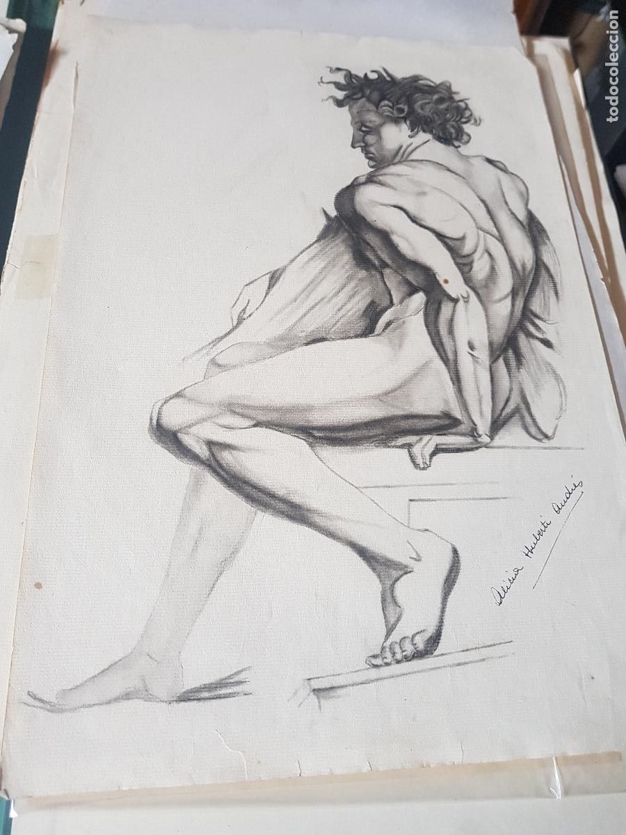 Arte: FIGURA DECORATIVA-MIGUEL ANGEL-ALICIA HUBERTI ANDRES