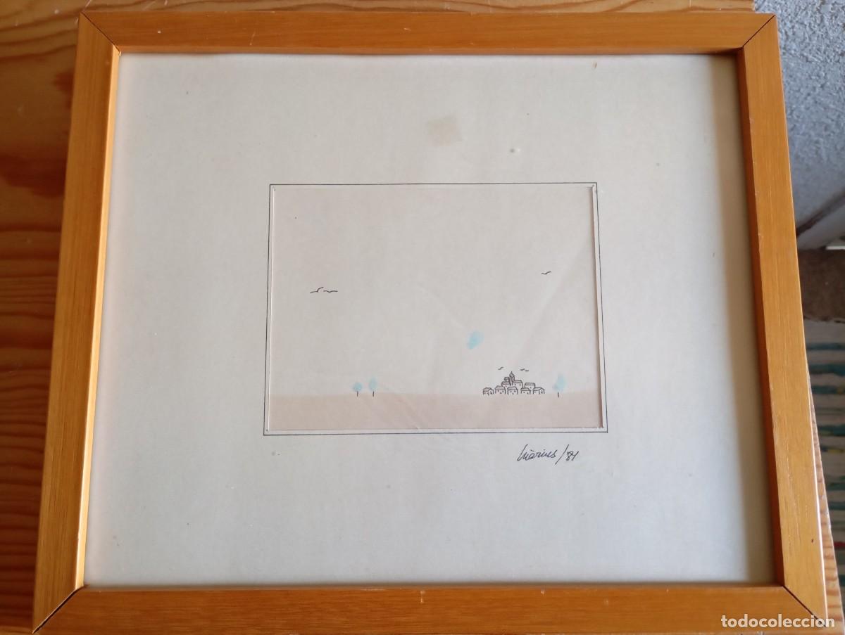 Arte: Dibujo de Marius Nogu&eacute;s, 1981 - Foto 1