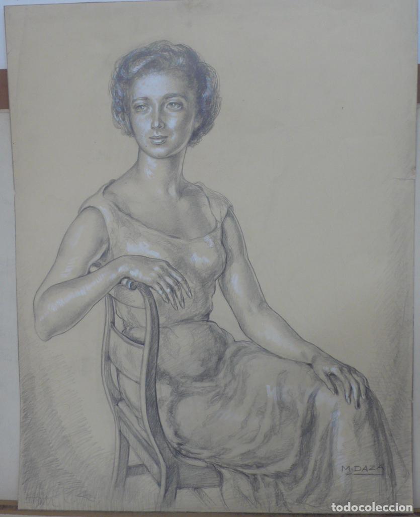 Arte: DIBUJO ORIGINAL A LAPICERO - Foto 1