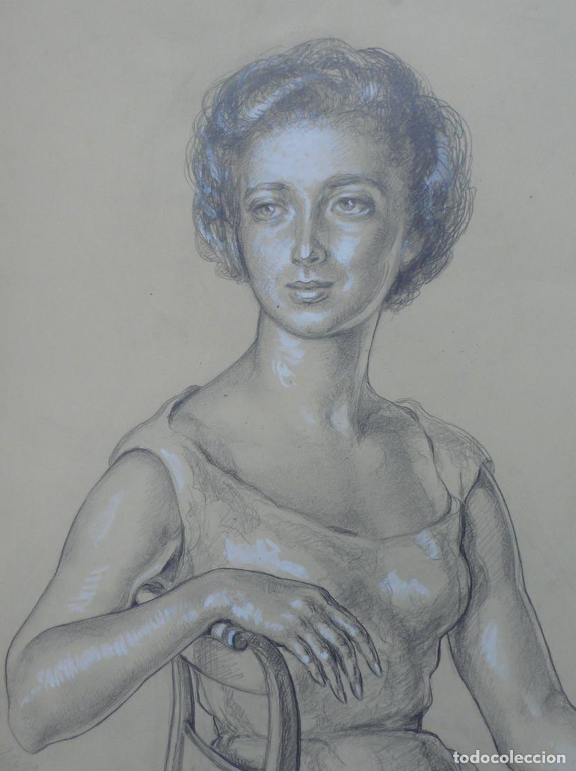 Arte: DIBUJO ORIGINAL A LAPICERO - Foto 2