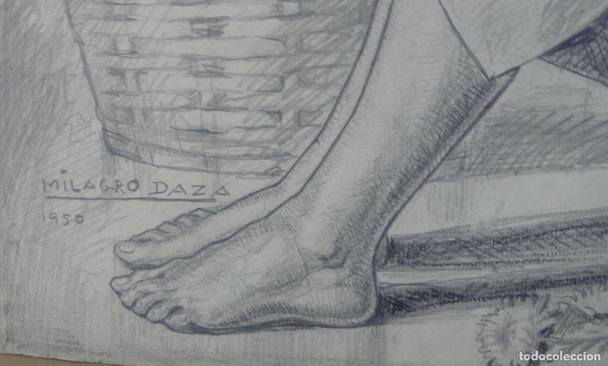 Arte: DIBUJO ORIGINAL A LAPICERO - Foto 3