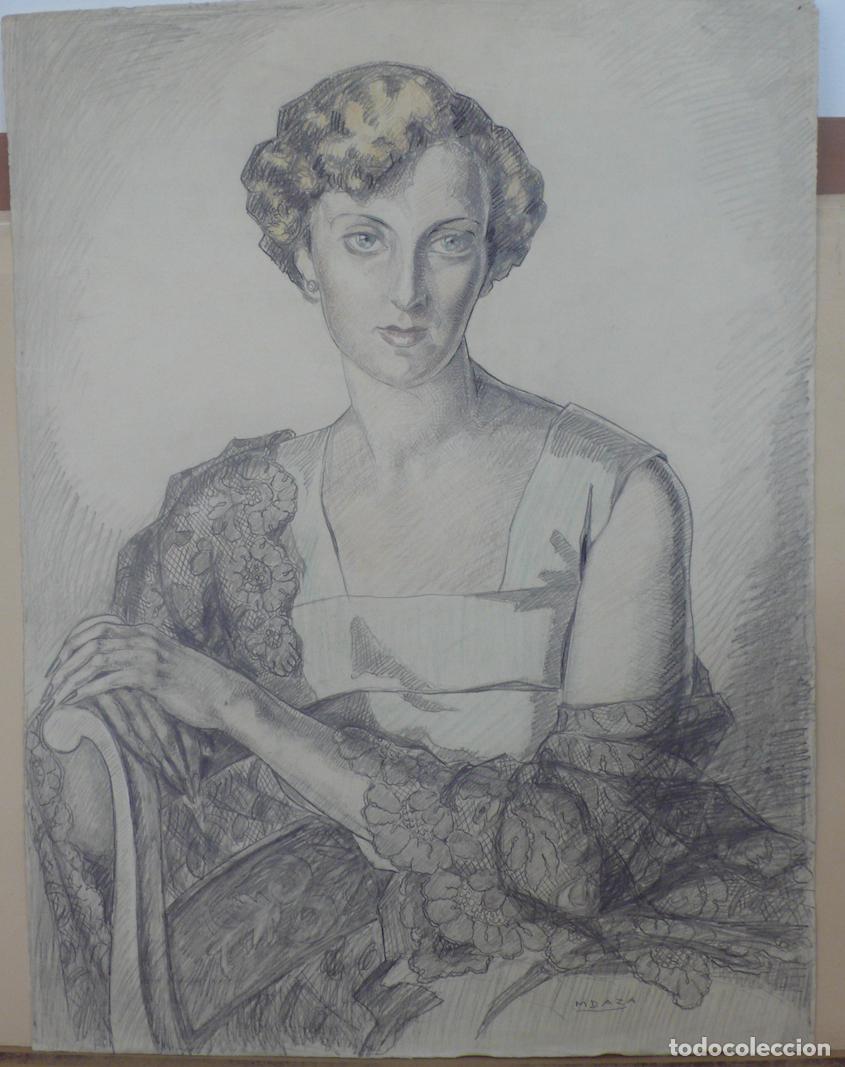 Arte: DIBUJO ORIGINAL A LAPICERO - Foto 1
