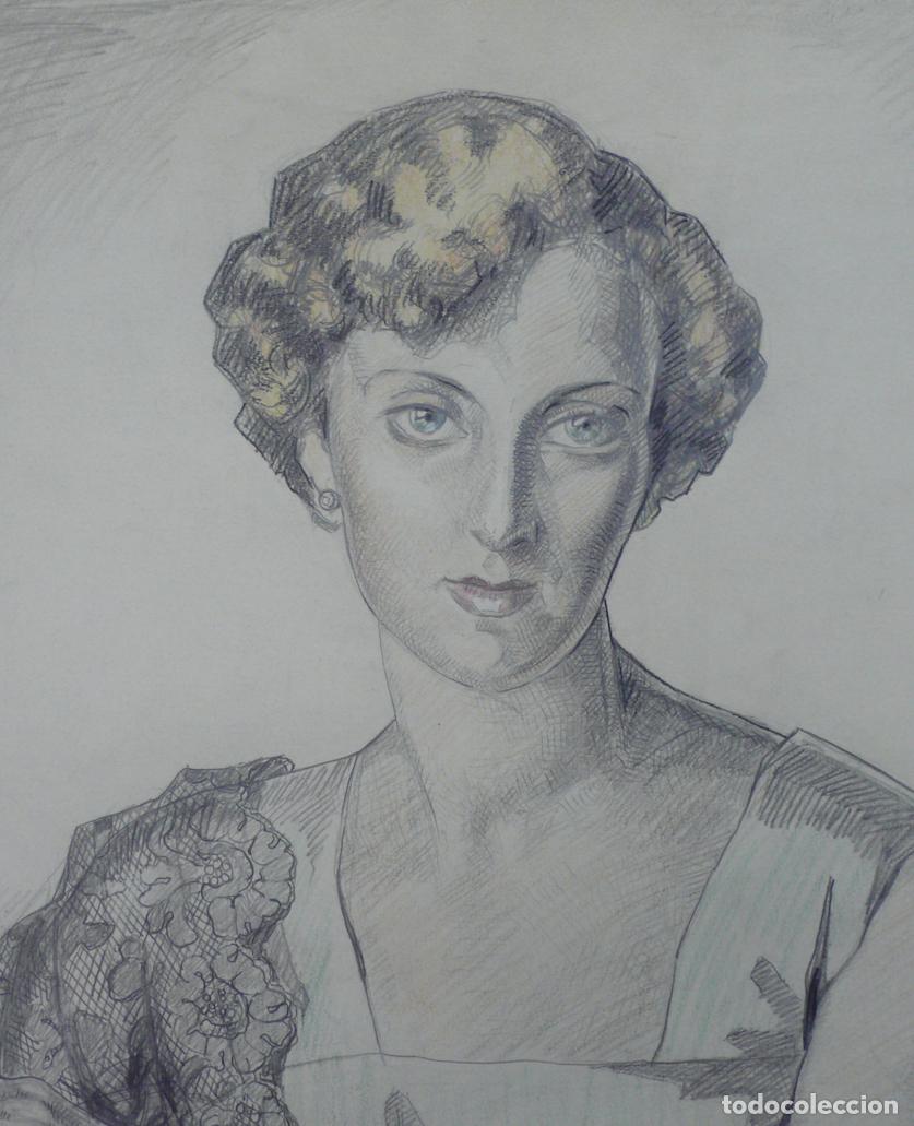 Arte: DIBUJO ORIGINAL A LAPICERO - Foto 2
