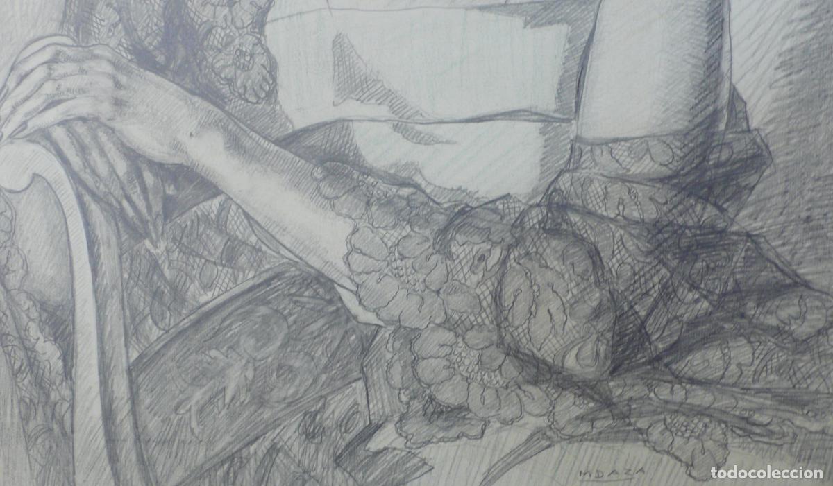 Arte: DIBUJO ORIGINAL A LAPICERO - Foto 3