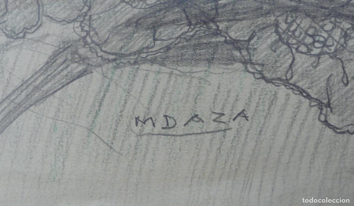 Arte: DIBUJO ORIGINAL A LAPICERO - Foto 4