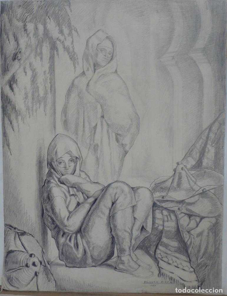 Arte: DIBUJO ORIGINAL A LAPICERO - Foto 1
