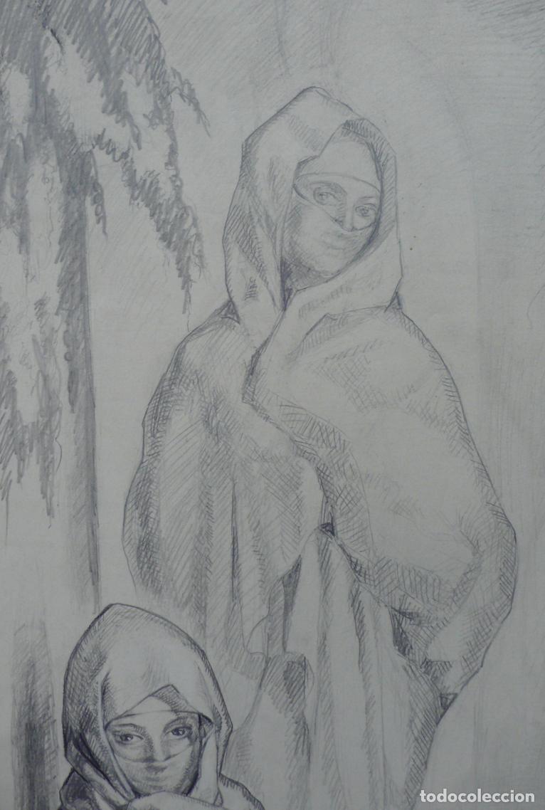 Arte: DIBUJO ORIGINAL A LAPICERO - Foto 2