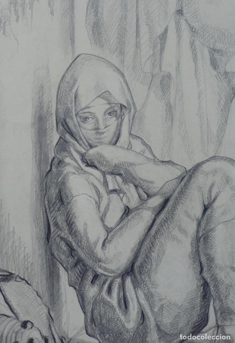 Arte: DIBUJO ORIGINAL A LAPICERO - Foto 3